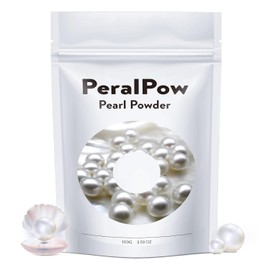 Polvo De Perla Orgánico 100 G 100% Natural Cuidado De La Piel Casero Antienvejecimiento Minimiza Los Poros Calma(100 G)