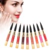 NITRQ 8 Colors2 In 1 Moisturizing Lip Gloss Lip Liner
