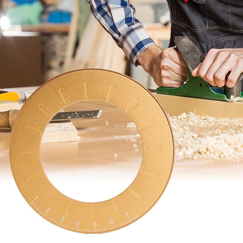 12.5cm Circle Drawing Tool Flexible Round Measuring Tool Stainless Steel