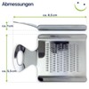 Gravidus Ginger Grater Garlic Grater Spice Grater Fine Grater Stainless