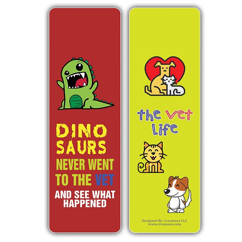 Creanoso I am a Veterinarian Bookmarks (30-Pack) – Daily Inspirational