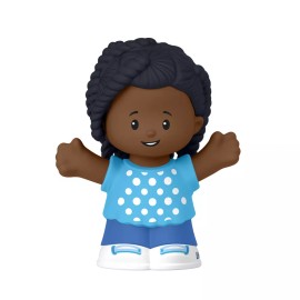 Little People Replacement Girl with Braids Figure for Little People Toddler Playground Playset