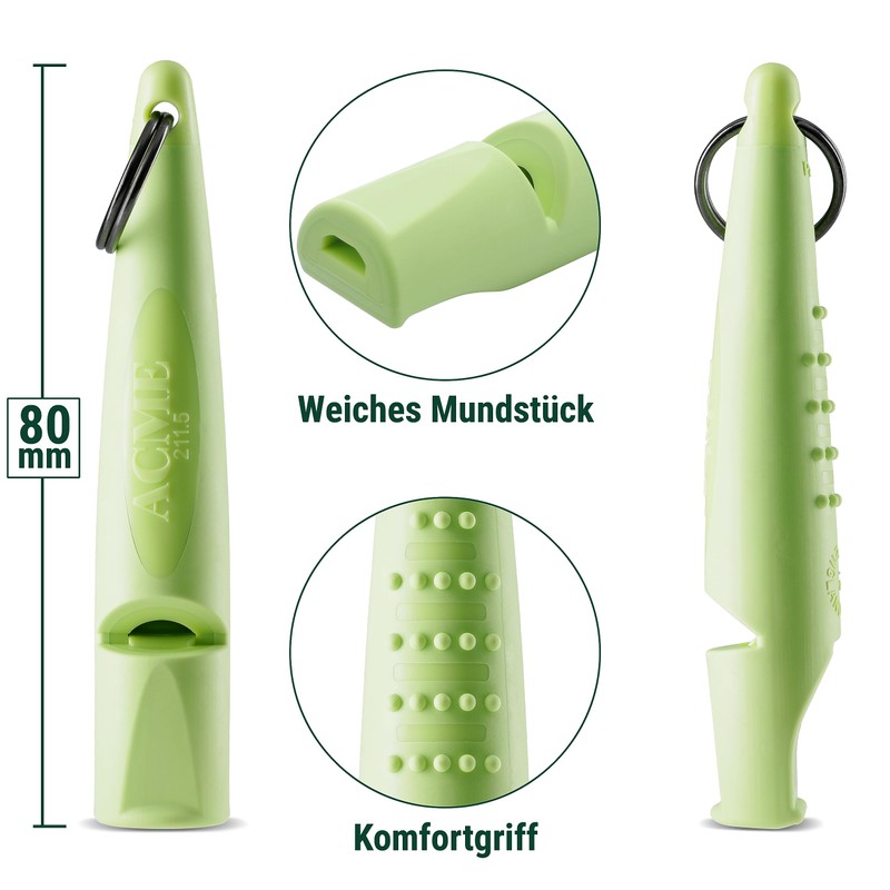 ACME Dog Whistle No. 210.5 (Update 2023) with Free Whistle
