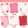 FANOST Valentine‘s Letter Paper Set - 60 Sheets A4 A4