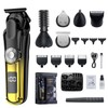 Beard Trimmer for Men,IPX7 Waterproof Hair Clippers Hair Trimmers Set,6