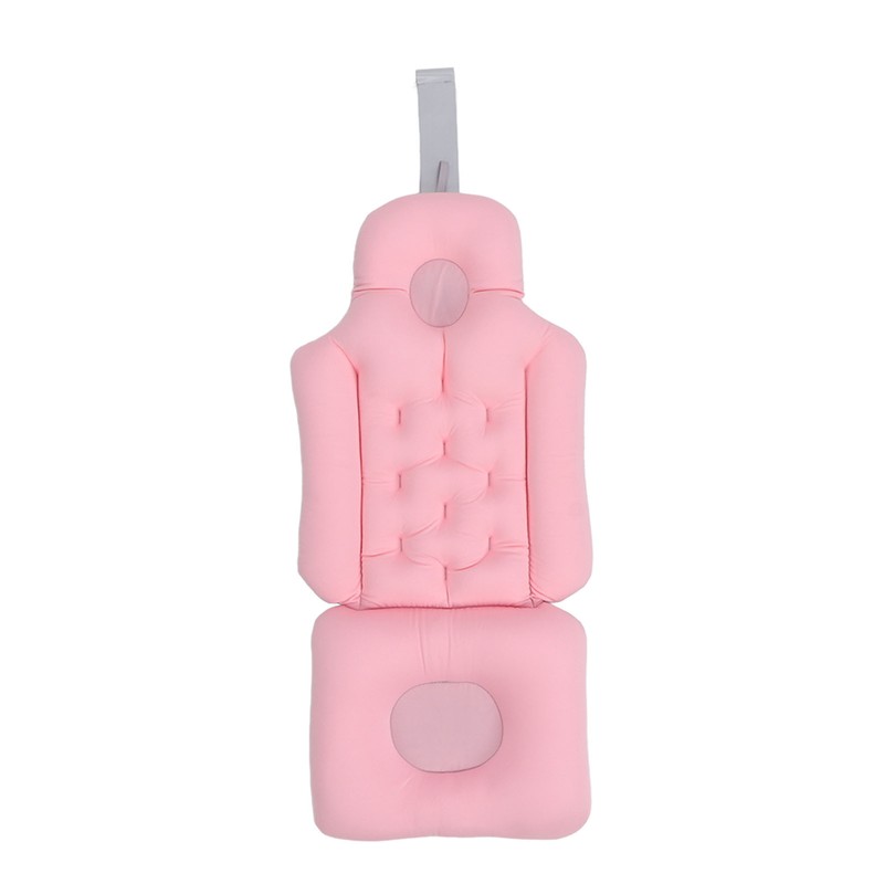 Bathtub Cushion Soft Breathable Folding Headrest Back Support Bath Pillow