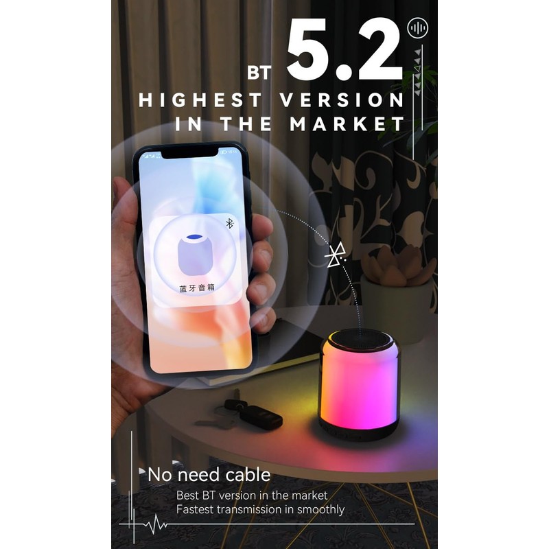 Sparrow2Trade Aura-Sync Surround Color Deep Bass Speaker