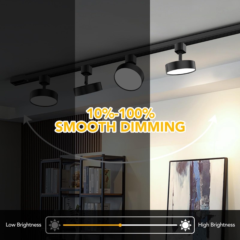 TuyuBEE Diffuse LED Track Lighting Heads H Type Track Light