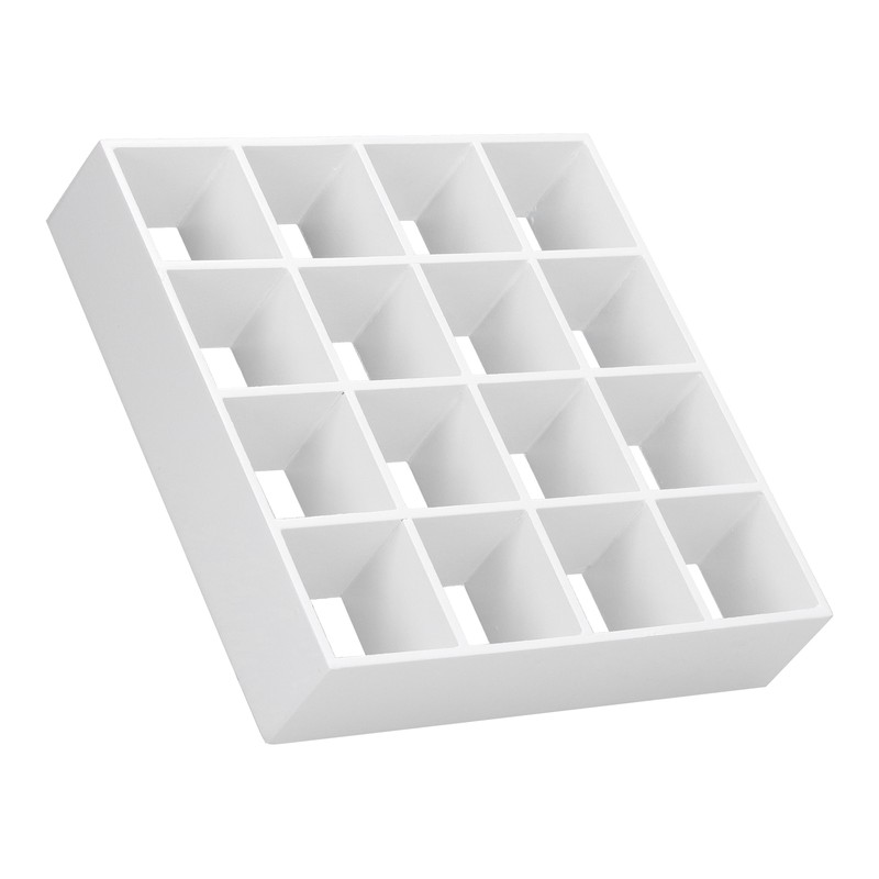 1:12 Dollhouse 16 Grid Display Shelf Miniature Wooden Storage Rack