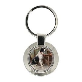 Der Liebling Hund von Carl Reichert Schlüsselanhänger