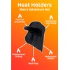 HEAT HOLDERS - Mens Waterproof Winter Warm Fleece Lined Thermal