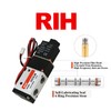 RIH Pneumatics Solenoid Valve 3V210-08 12V/24V/110V Single Coil Pilot-Operated Electric