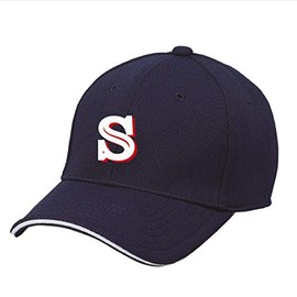 SSK BCG062 Baseball Cap, 6-Way Type, American Mesh, Baseball Cap, D navy (71)