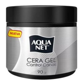 Aqua Net Cera Gel Aqua Net Canas Alta Fijación 90g