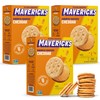 Mavericks Sandwich Crackers Cheddar - Cheese Filled Whole Grain Sandwich