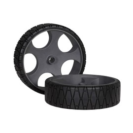 Wilderness Systems 12" No-Flat Wheels, Pair - for Heavy Duty Kayak Cart, Black