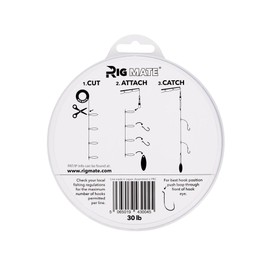 30 lb Pre-Tied Dropper Loop Rigs. Fishing Line Spool. Loops 18 Inches Apart with 5.5 Inch Loop Size. Perfect for Saltwater & Freshwater Fishing. Perfect for Snapper & Other Bottom Feeding Fish.