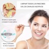 Universo en Linea Hisopo Acero Inoxidable 8pz Estuche Limpieza Oidos