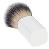 Shaving Brush Synthetic Hair with White Plastic Handle Height 10