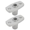 Aramox 2Pcs Top Mount Rowlock Socket 1/2 Inch Rugged Oar