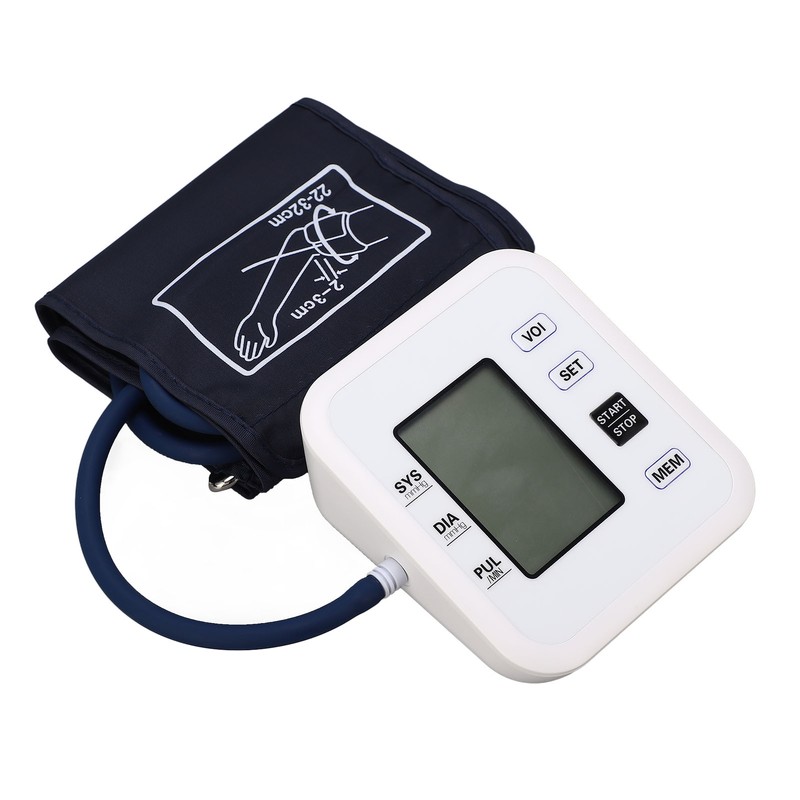 Blood Pressure Machine Large Display Voice Announcement Irregular Heartbeat Detection