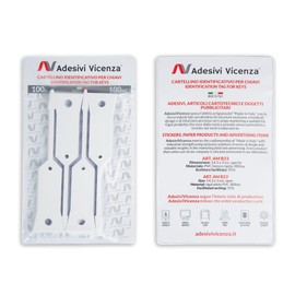 Heavy Duty Labels for Plants, Writeable Plastic Labels, Key Markers, Made in Italy