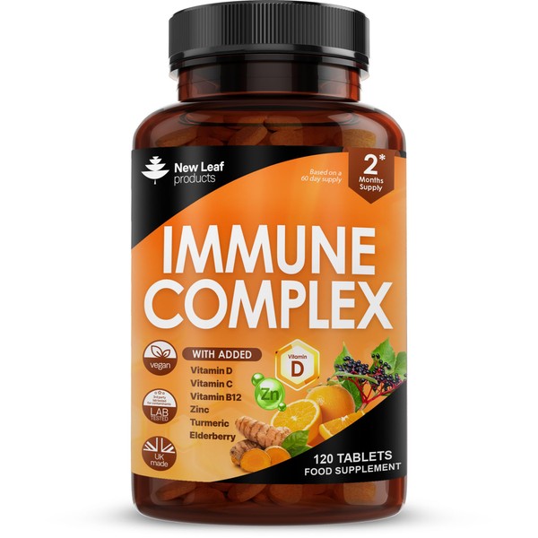 Vitamin D Tablets - Immune Booster Complex - Enriched with