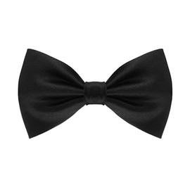 NEOVAT Pajarita para hombre, niños, mujer, graduación, fiesta, fiesta de graduación, boda, dama de honor, moño de esmoquin, Negro -, Medium