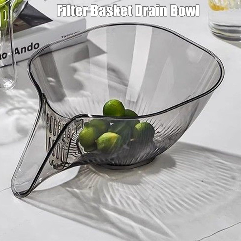Multi Function Drain Basket, Sink Drainer Basket Funnel Sink Drainage