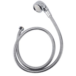 Sprayer Head Hose for Shampoo Bowl G1/2 Interface Pressure Boosting Replacement Part Salon Sink Sprayer Hose with 120cm Hose