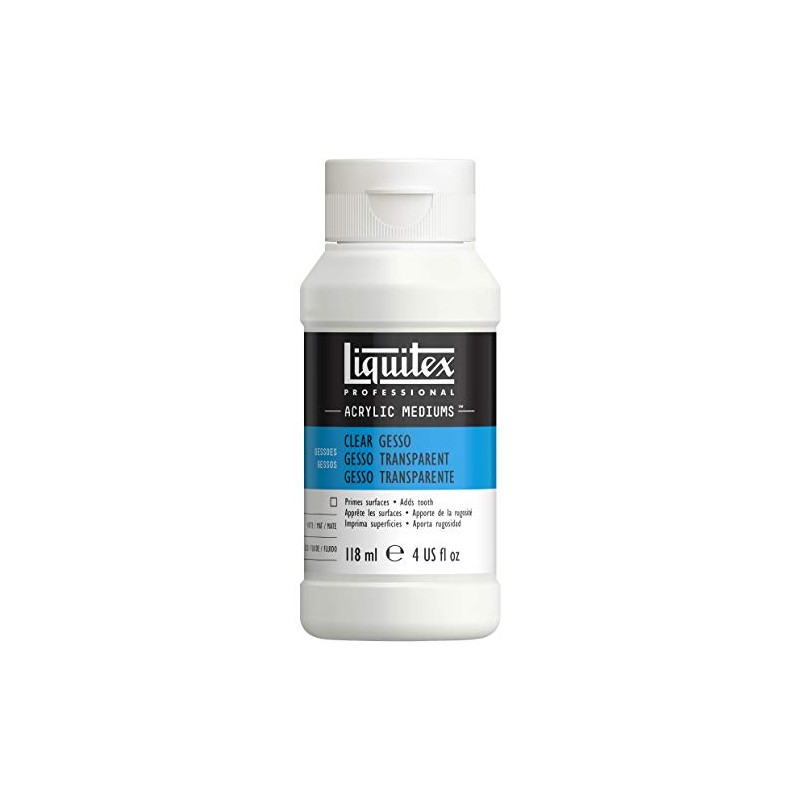 Winsor & Newton 7604 Gesso Transparente Liquitex 118ml.