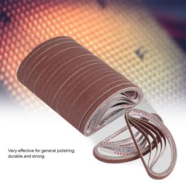 Pack of 100 Belt Power Finger, Sandpaper Roll 2 3 Sanding Belts 10 x 330 File Sander Abrasive Sanding Polishing Belts