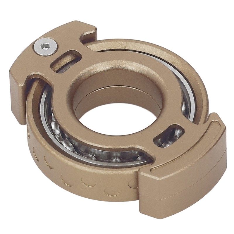 Fingertip Gyroscope Reduce Anxiety Free Rotating Metal Ring Decompression Toy