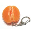Coconut Accessories 003TK Peeling Mandarin Food Sample Keychain Cute, Funny,
