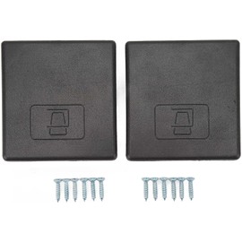 Portavasos Plegable Portavasos Compacto Que Ahorra Espacio para Autocaravana y Automóvil 2 Piezas Plástico Duradero 4.13x3.74x3.74in