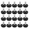 Tiardey 20pcs M6 Leveling Feet Adjustable Threaded Rod Leveling Foot