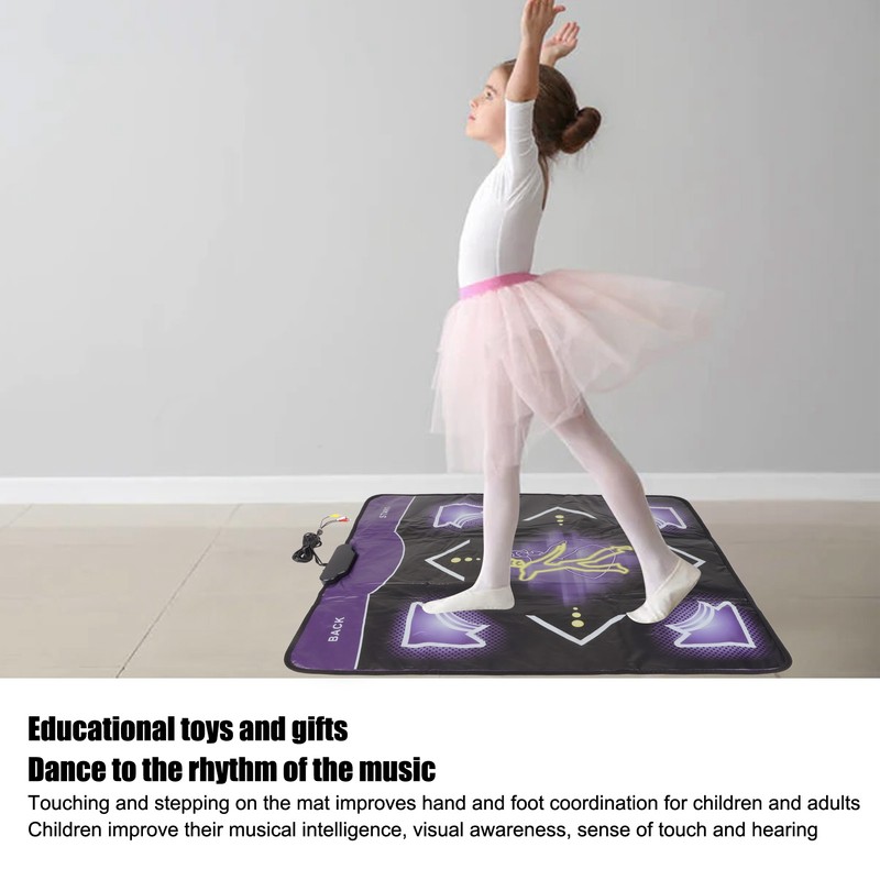 Single Dance Mat Durable Wear Resistant 8 Bit Chip TV