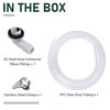 Flehomo Air Conditioner Drain Kit, 6 Feet PVC Clear Vinyl