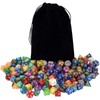 DND Double-Colors Polyhedron Dice Set for Dungeons and Dragons D&D