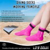 Lo's Douia Neoprene Socks 3mm Diving Socks Wetsuit Socks Thermal