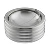 2 x Wind Ashtray Hinged Lid Outdoor & Indoor Stainless