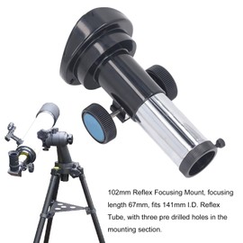Electronic Telescope Focuser, 102mm Reflector Telescope Focuser, Telescope Accessories, for 1.25 Inch Telescope Lenses