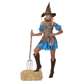 California Costumes, Women's Sexy Scarecrow, Size L