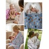 Bamboo Viscose Soft Baby Blankets for Girls Boys 47"*47",Rainbow