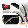26Ft Pole Saw for Tree Trimming Manual Branch Pruner with