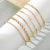 Gold Bracelets for Women Gold Cuff Bracelets Stack Gold Bangles