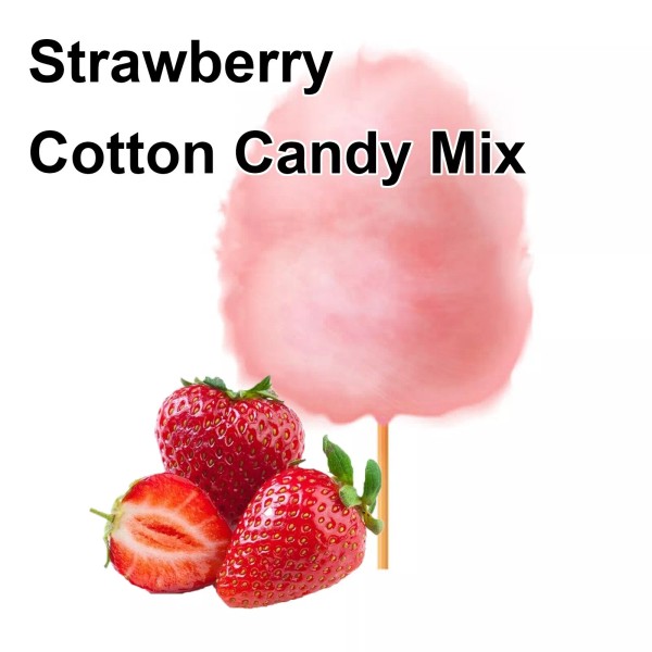 Flossine STRAWBERRY COTTON CANDY FLAVOR mix w/ SUGAR FLAVORING FLOSSINE