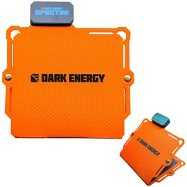 Dark Energy Spectre Folding 8W Solar Panel | Portable Solar Power Charges USB-C and USB-A Devices | Crush & Impact Resistant with Armor-Flex, IPX7 Waterproof, Lightweight Off The Grid Solar Powerhouse