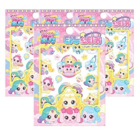Season 5 Royal Stars Transfer Tattoo Stickers 4-Pack Decoration
