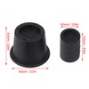 Home Bed Risers Heavy Duty Furniture Risers for College Dorm